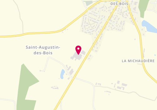 Plan de RAVAIN Damien, Zone Artisanale le Chêne Vert, 49170 Saint-Augustin-des-Bois