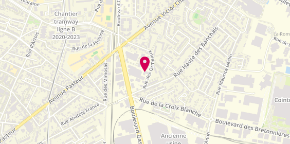 Plan de GOUIN Décoration, 26 Rue des Ormeaux, 49100 Angers