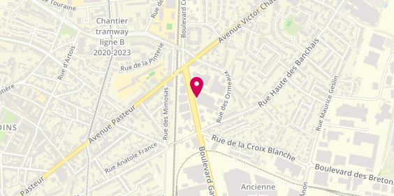 Plan de LUCAS Angers, 3 Boulevard Gaston Birgé, 49000 Angers
