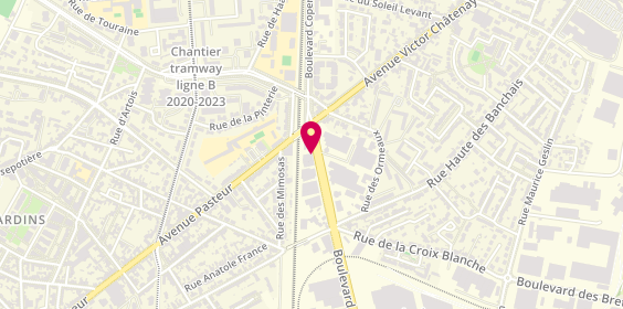 Plan de Chancereul Decor, 6 Boulevard Gaston Birgé, 49100 Angers