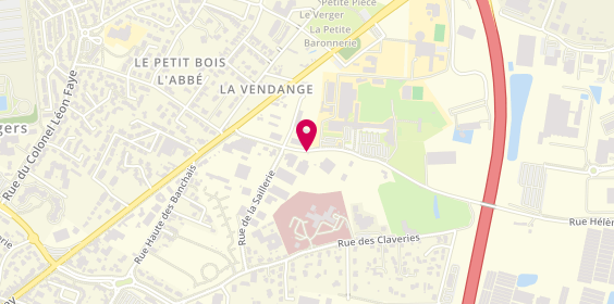 Plan de Poly Déco, 9 Rue Hélène Boucher, 49480 Saint-Barthélemy-d'Anjou