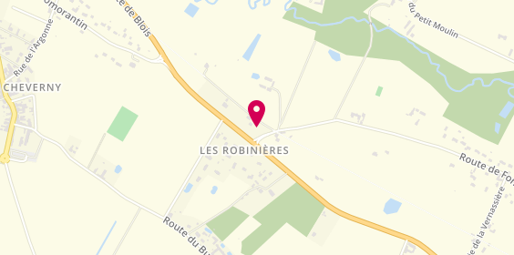 Plan de Entreprise Alain RICHET, 63 Route de Romorantin, 41700 Cour-Cheverny