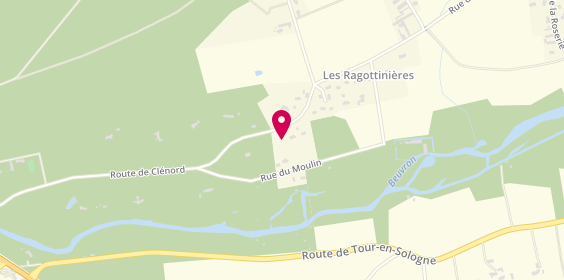 Plan de FERRE Denis, 207 Route de Clénord, 41250 Mont-près-Chambord
