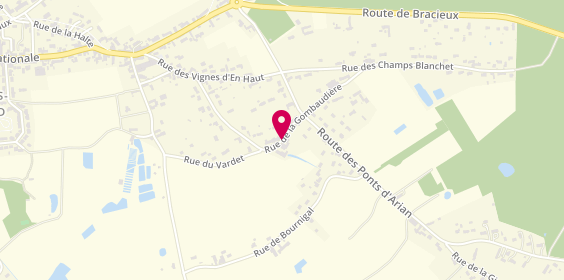 Plan de ROULEUX Dominique, 409 Rue Gombaudiere, 41250 Mont-près-Chambord
