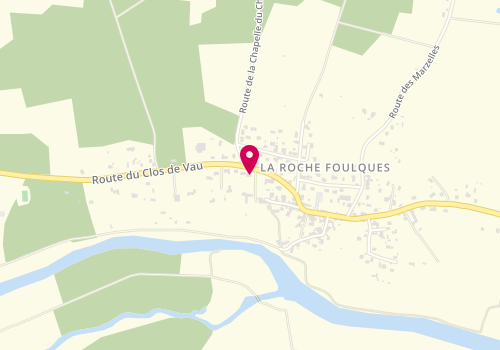 Plan de THOMAS Pascal, 33 Rue Guillaume Bodinier, 49140 Rives-du-Loir-en-Anjou
