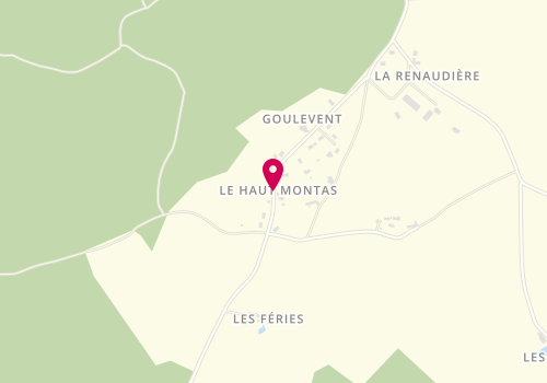 Plan de COUSIN Laurent, Les Hauts Montas, 37370 Marray