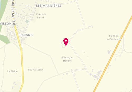 Plan de Chatel Peinture, Le Petit Mesnil, 37110 Neuville-sur-Brenne
