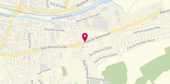 Plan de Curty Franck, 6 Rue Villersexel, 70000 Vesoul