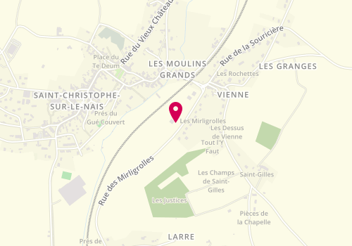 Plan de Bouvet, 19 Rue des Mirligrolles, 37370 Saint-Christophe-sur-le-Nais
