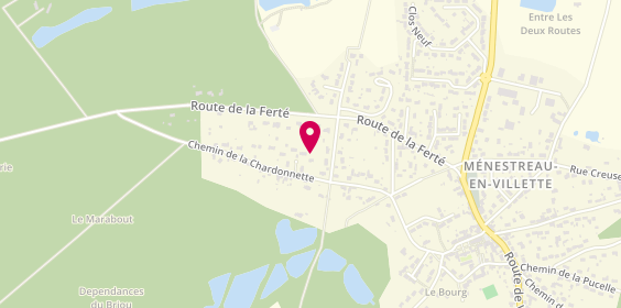Plan de RETHORE Stéphane, 5 chemin de la Chardonnette, 45240 Ménestreau-en-Villette