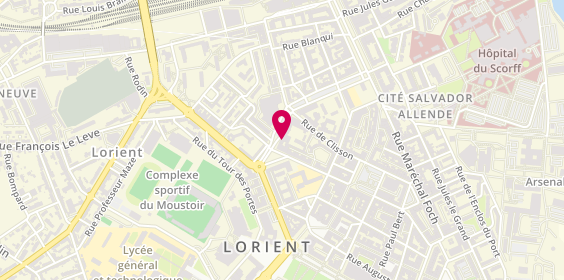 Plan de Decoren E.G, 3 Boulevard Maréchal Joffre, 56100 Lorient