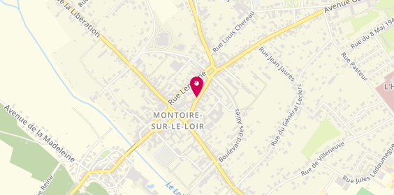 Plan de GADRAS David, 27 Rue Saint Denis, 41800 Montoire-sur-le-Loir