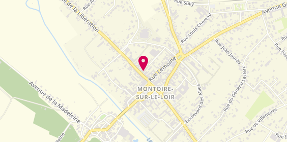 Plan de Gayet, 18 Ter Rue Saint Jacques, 41800 Montoire-sur-le-Loir