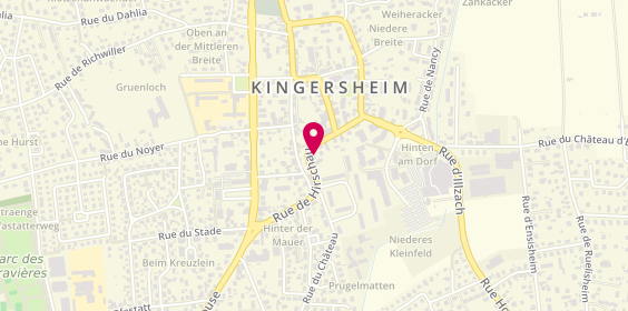 Plan de Fp Decors, 26 Rue de Hirschau, 68260 Kingersheim