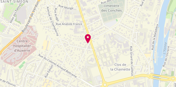 Plan de Rabut, 83 Avenue Denfert Rochereau, 89000 Auxerre