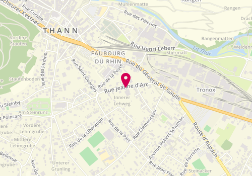 Plan de Sols Thanet, 22 Rue Jeanne d'Arc, 68800 Thann