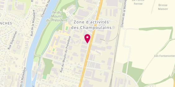 Plan de J. Delagneau SAS, 37 avenue Jean Mermoz, 89000 Auxerre