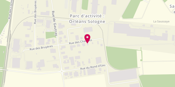 Plan de Entreprise Asseline, 290 Rue des Charmes, 45590 Saint-Cyr-en-Val