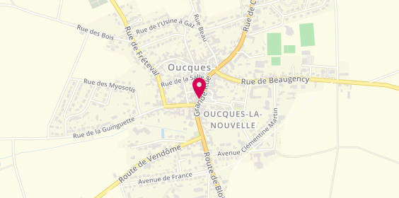 Plan de BOUQUET Lucien, 45 Grande Rue, 41290 Oucques
