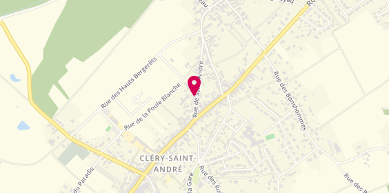 Plan de Arigault Damiens, 15 Rue de Saint-André, 45370 Cléry-Saint-André