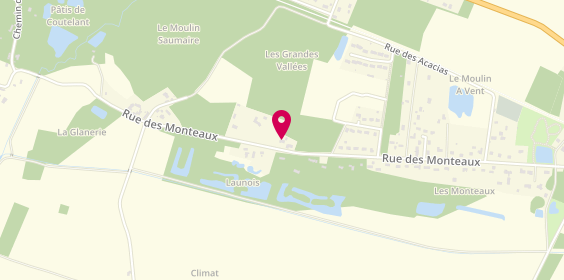 Plan de Miranda Outreville, 1080 Rue des Monteaux, 45460 Bray-Saint Aignan