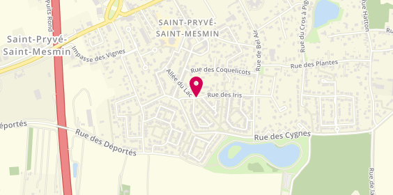 Plan de THEAL père et fils, 17 Rue des Iris, 45750 Saint-Pryvé-Saint-Mesmin