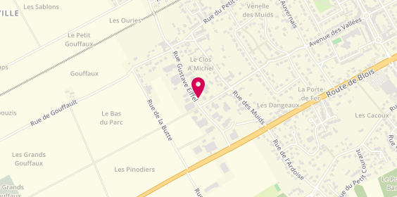 Plan de Villedieu Olivier, 17 Rue Gustave Eiffel, 45380 La Chapelle-Saint-Mesmin