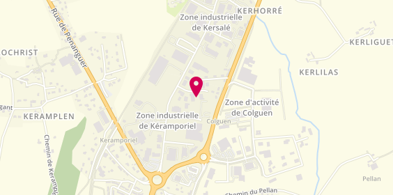 Plan de Bourbigot Mathieu, Zone Industrielle de Kersale 5 Rue Ferdinand Carré, 29900 Concarneau