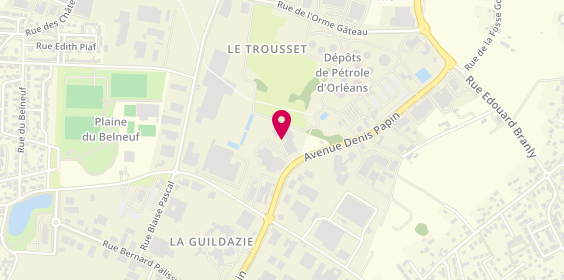 Plan de Azie Bat Centre, 95 avenue Denis Papin, 45800 Saint-Jean-de-Braye