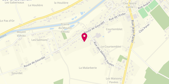 Plan de MD Déco-Réno, 65 Route de Gourdet, 45450 Fay-aux-Loges