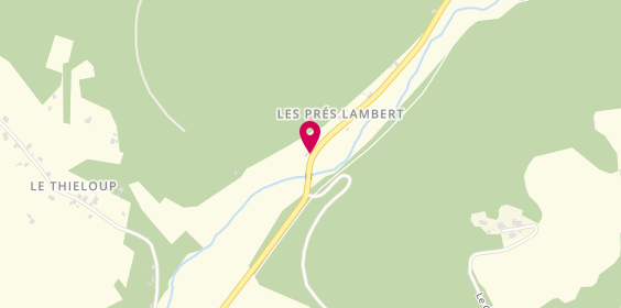 Plan de TOUSSAINT Gilles, 75 Route de Plombieres, 70320 Aillevillers-et-Lyaumont