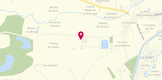 Plan de Les Pinceaux de Mélodie, Lieu Dit
Le Casseau, 45260 Chailly-en-Gâtinais