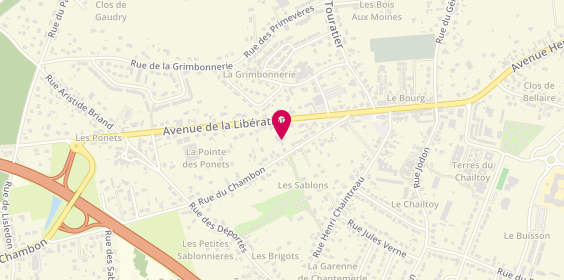 Plan de Vaury André, 12 Rue Chambon, 45700 Villemandeur