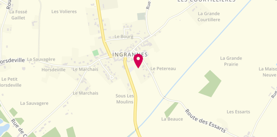 Plan de Urbane Bat, 10 Route des Essarts, 45450 Ingrannes