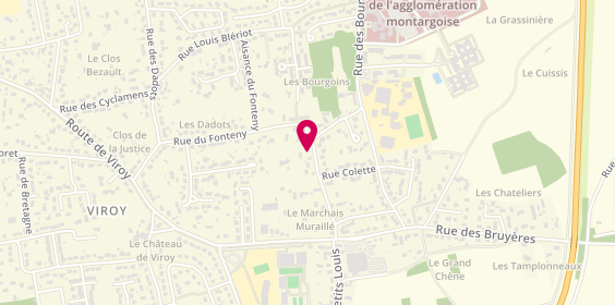 Plan de QUINTUS Didier, 267 Rue du Marchais Muraillé, 45200 Amilly