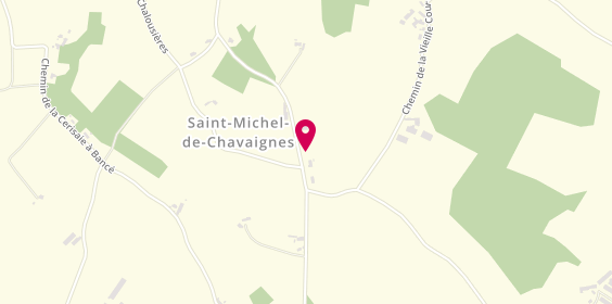 Plan de CLEMENT Olivier, Lieu-Dit Poirier de Juillet, 72440 Saint-Michel-de-Chavaignes