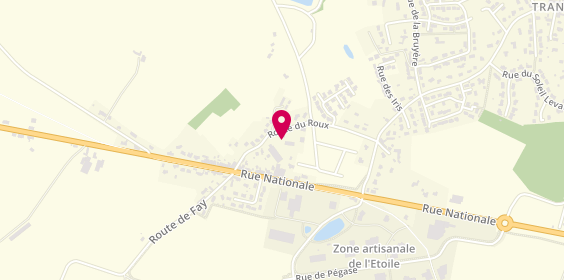 Plan de Demouss'toit Sarthe, 15 Route du Roux Zone Artisanale, 72650 Trangé