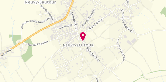 Plan de BOULAY Séverine, 7 Rue du Four, 89570 Neuvy-Sautour