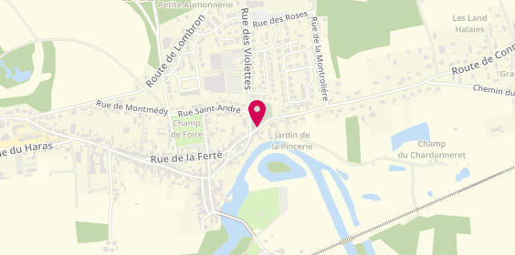 Plan de COULON David, 4 Route de Connerre, 72450 Montfort-le-Gesnois