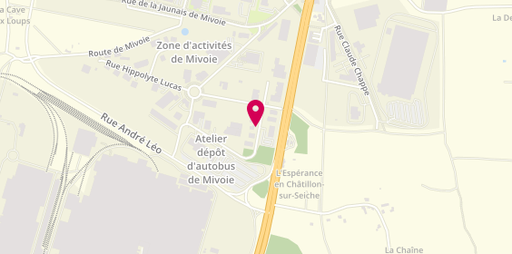 Plan de Aquadeco, Zone Artisanale Mivoie
11 Rue Henri Pollès, 35136 Saint-Jacques-de-la-Lande