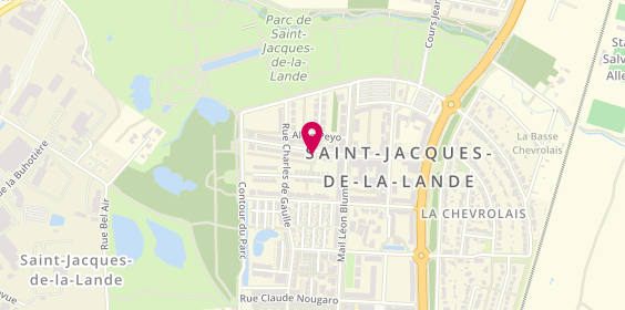 Plan de Scoazec Rénovation, 3 Rue Louis Guilloux, 35136 Saint-Jacques-de-la-Lande