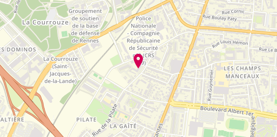 Plan de Raval Leterme, 66 Rue de la Pilate, 35136 Saint-Jacques-de-la-Lande