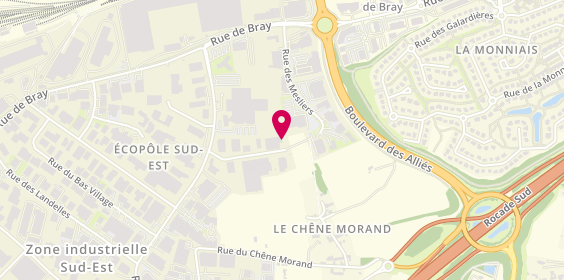 Plan de LUCAS Rennes, 7 Rue des Charmilles, 35510 Cesson-Sévigné
