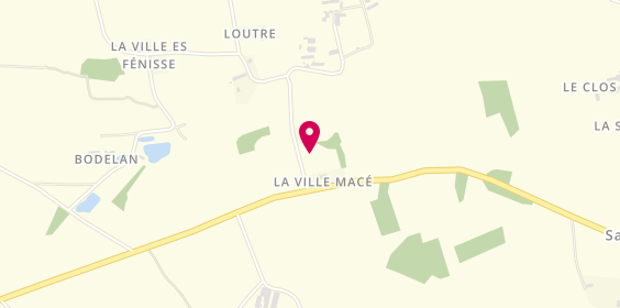 Plan de Entreprise le Gagne, La Ville Mace, 35750 Saint-Maugan