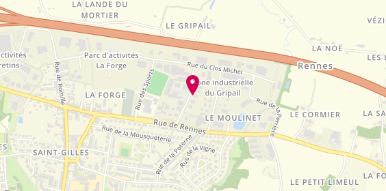 Plan de A.P.R - Barbedor, 8 Rue du Gripail, 35590 Saint-Gilles