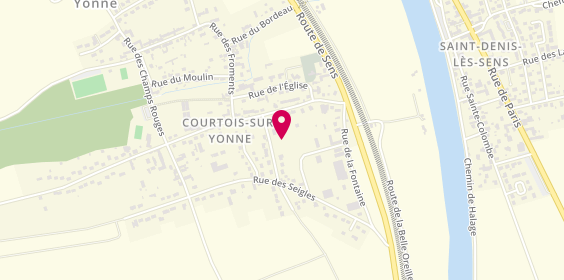 Plan de Isolbat 89, 9A Rue Mozart, 89100 Courtois-sur-Yonne