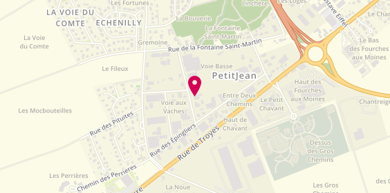 Plan de Bdc, 9 Rue des Maraîchers, 10120 Saint-André-les-Vergers