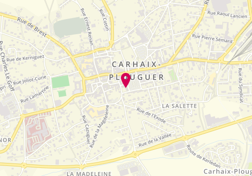 Plan de Ls Renov, 330 place de la Tour d'Auvergne, 29270 Carhaix-Plouguer