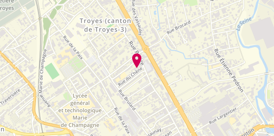 Plan de SFRECOLA Angelo, 4 Rue du Chêne, 10000 Troyes