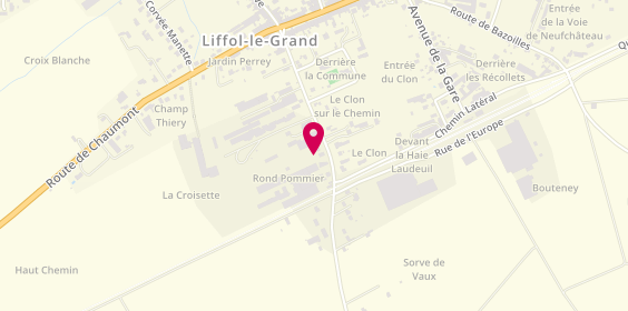 Plan de Plaqu'Elec, 40 Route d'Harreville, 88350 Liffol-le-Grand